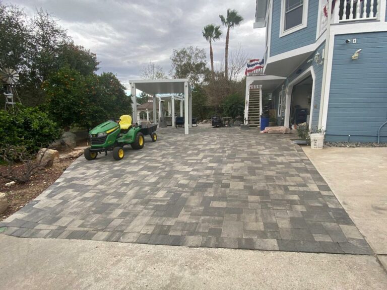 san diego hardscape driveway paving and custom patio and walkway