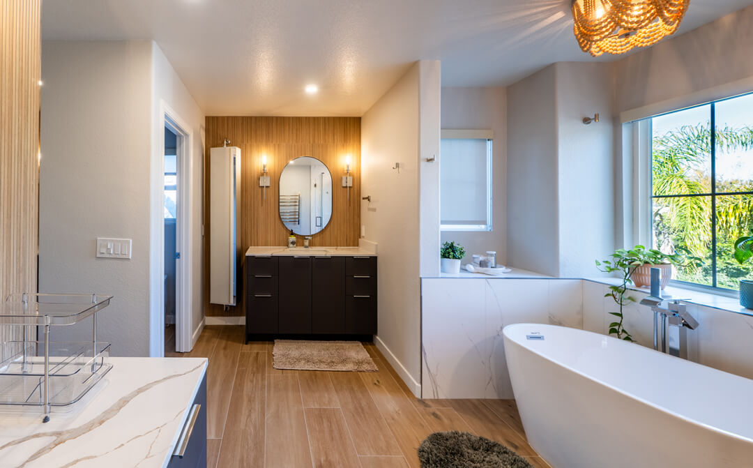 Carlsbad bathroom remodel by Designs 4 You Remodeling of San Diego