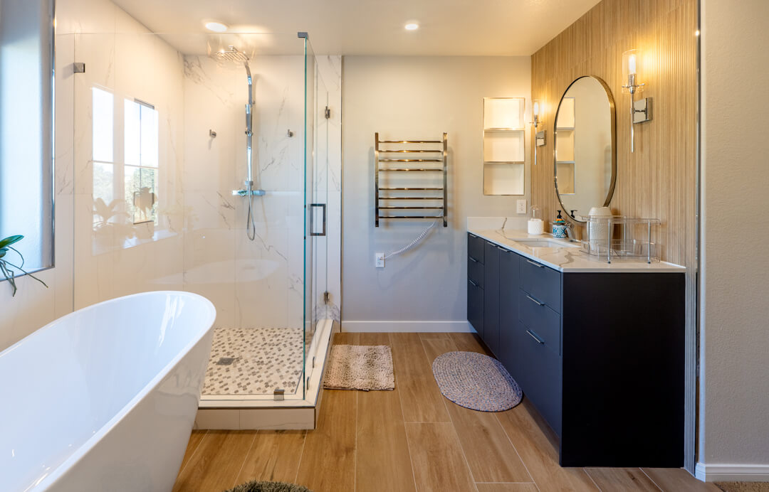 Carlsbad bathroom remodel by Designs 4 You Remodeling of San Diego