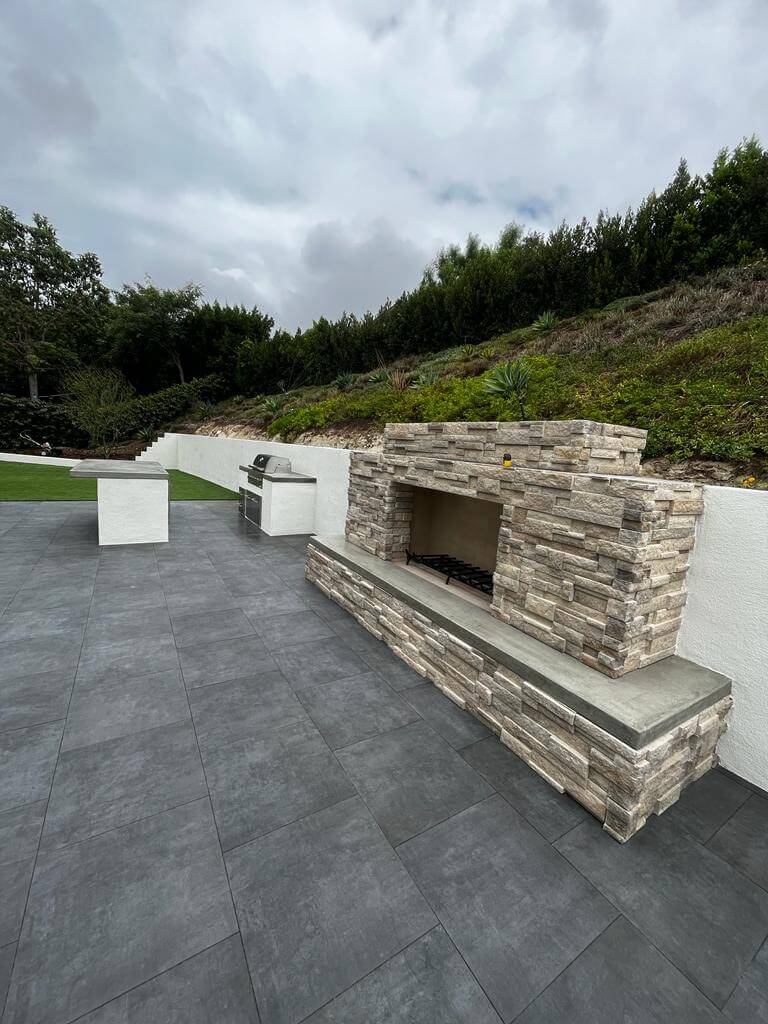 san diego outdoor fireplace oven